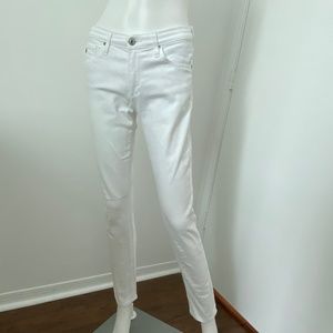 AG Adriano Goldschmied White Jeans, size 26